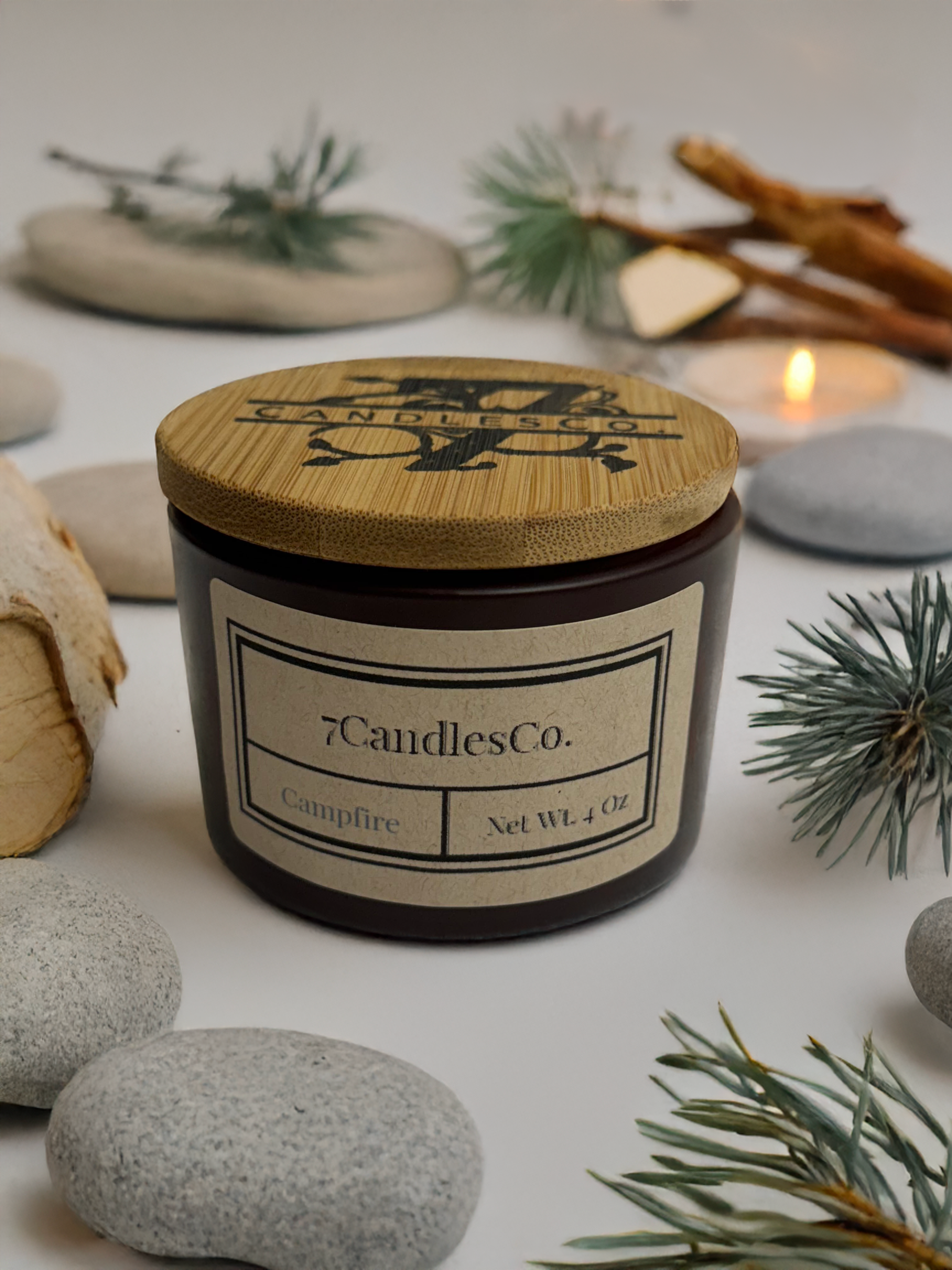 Campfire - 4oz Soy Wax Candle