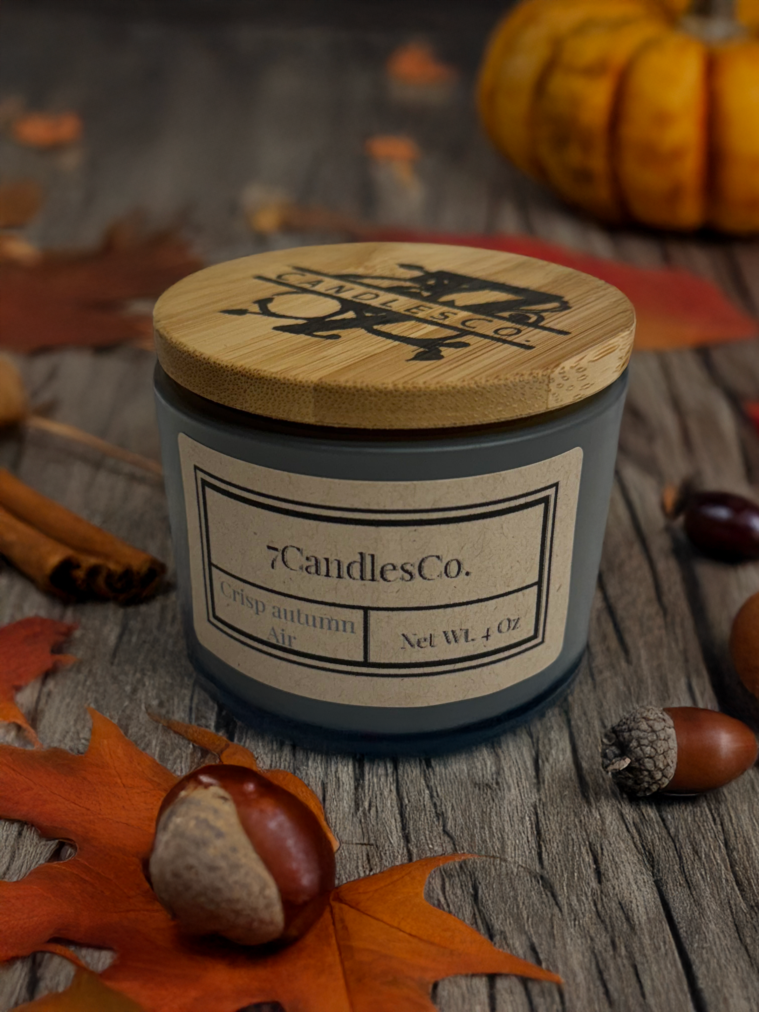 Crisp Autumn Air - 4oz Soy Wax Candle