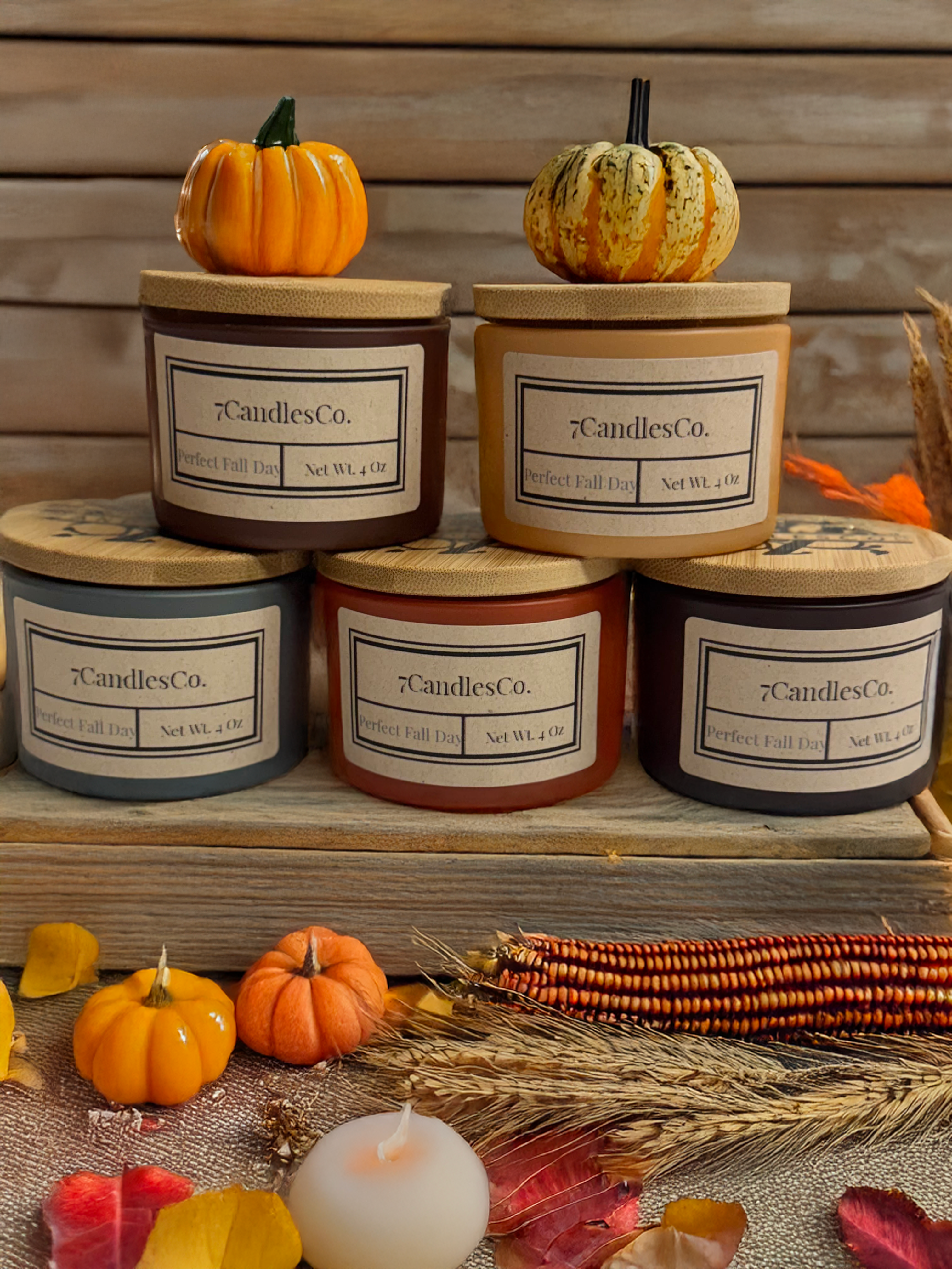 Perfect Fall Day - 4oz Soy Wax Candle