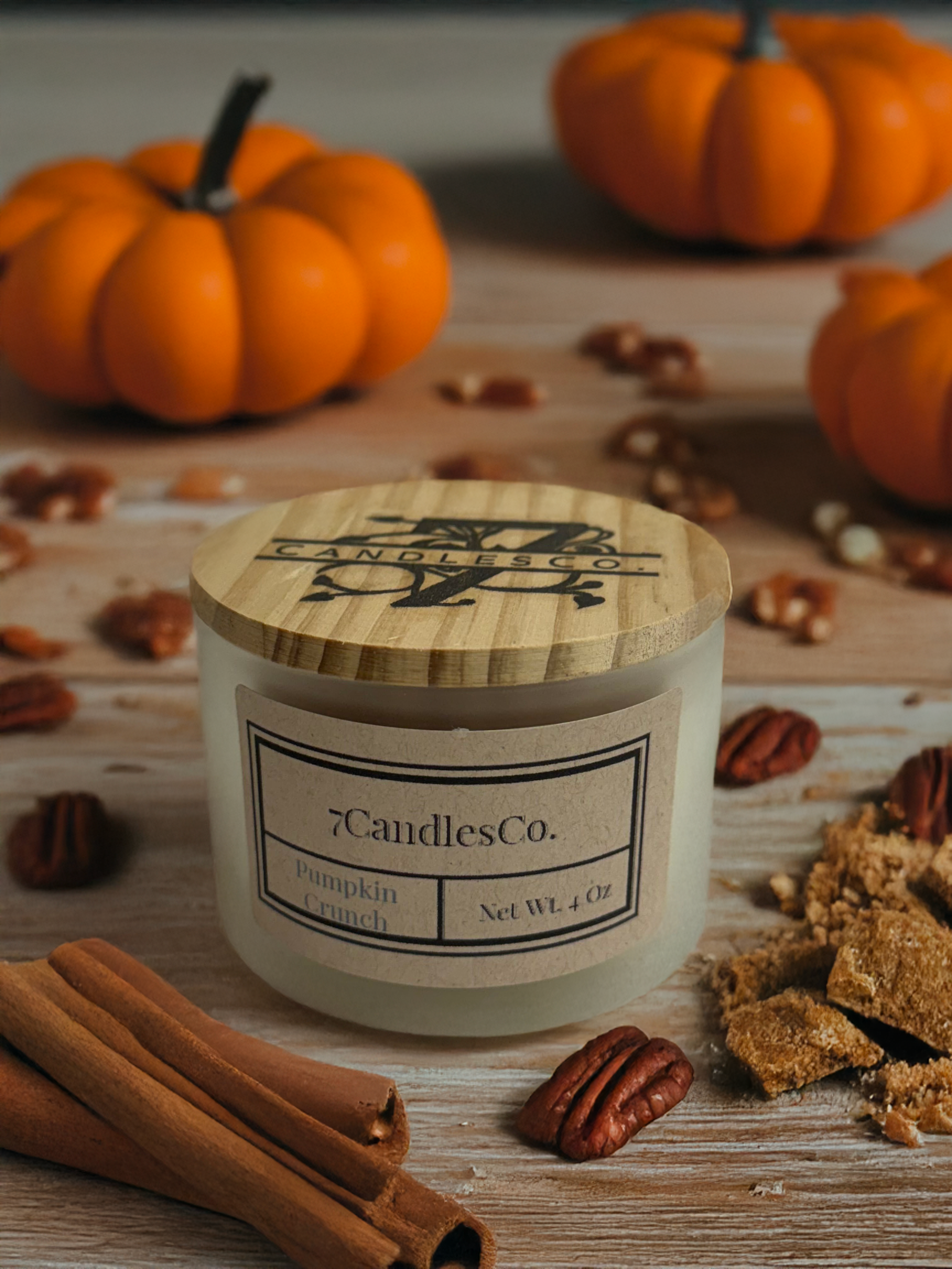 Pumpkin Crunch - 4oz Soy Wax Candle