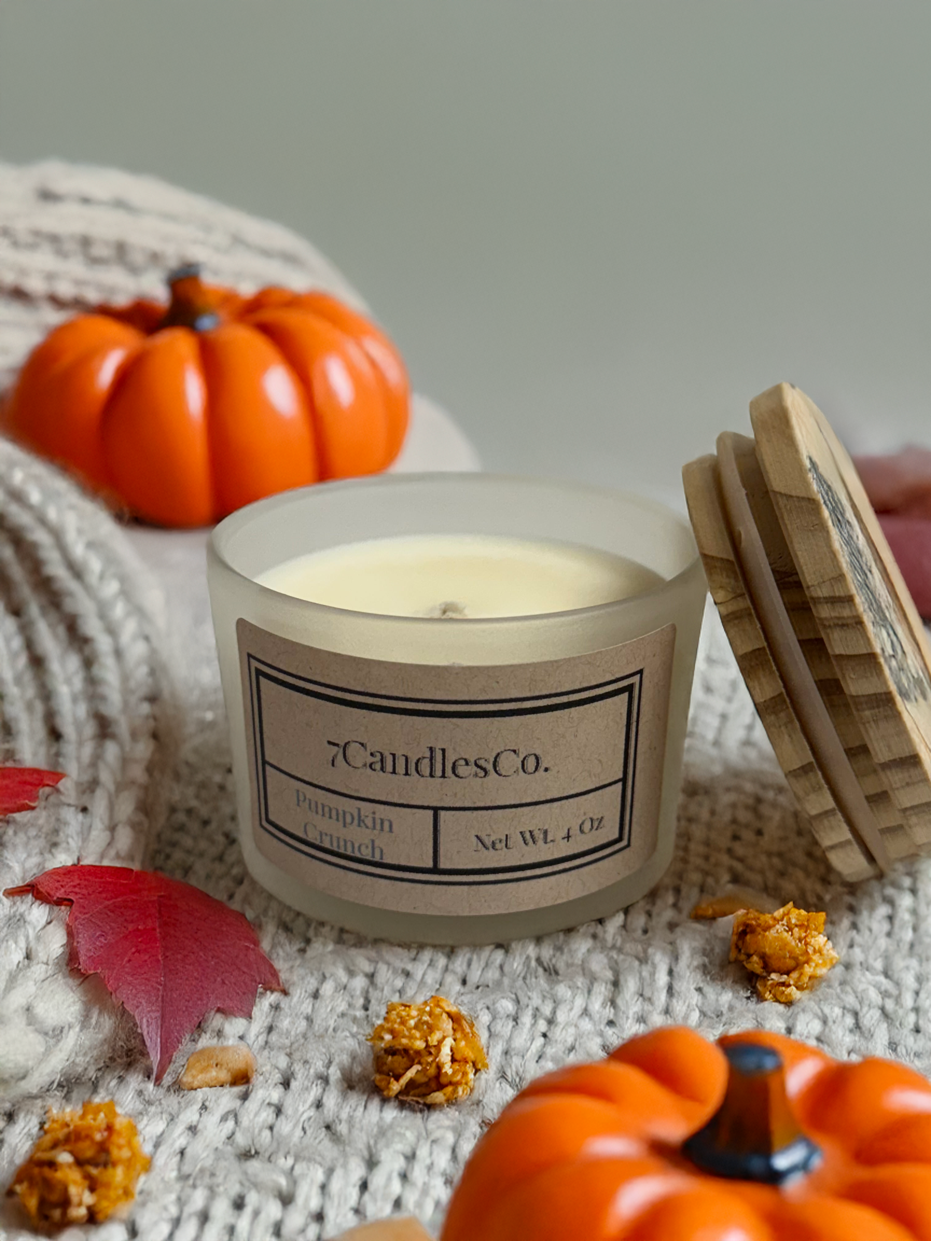 Pumpkin Crunch - 4oz Soy Wax Candle