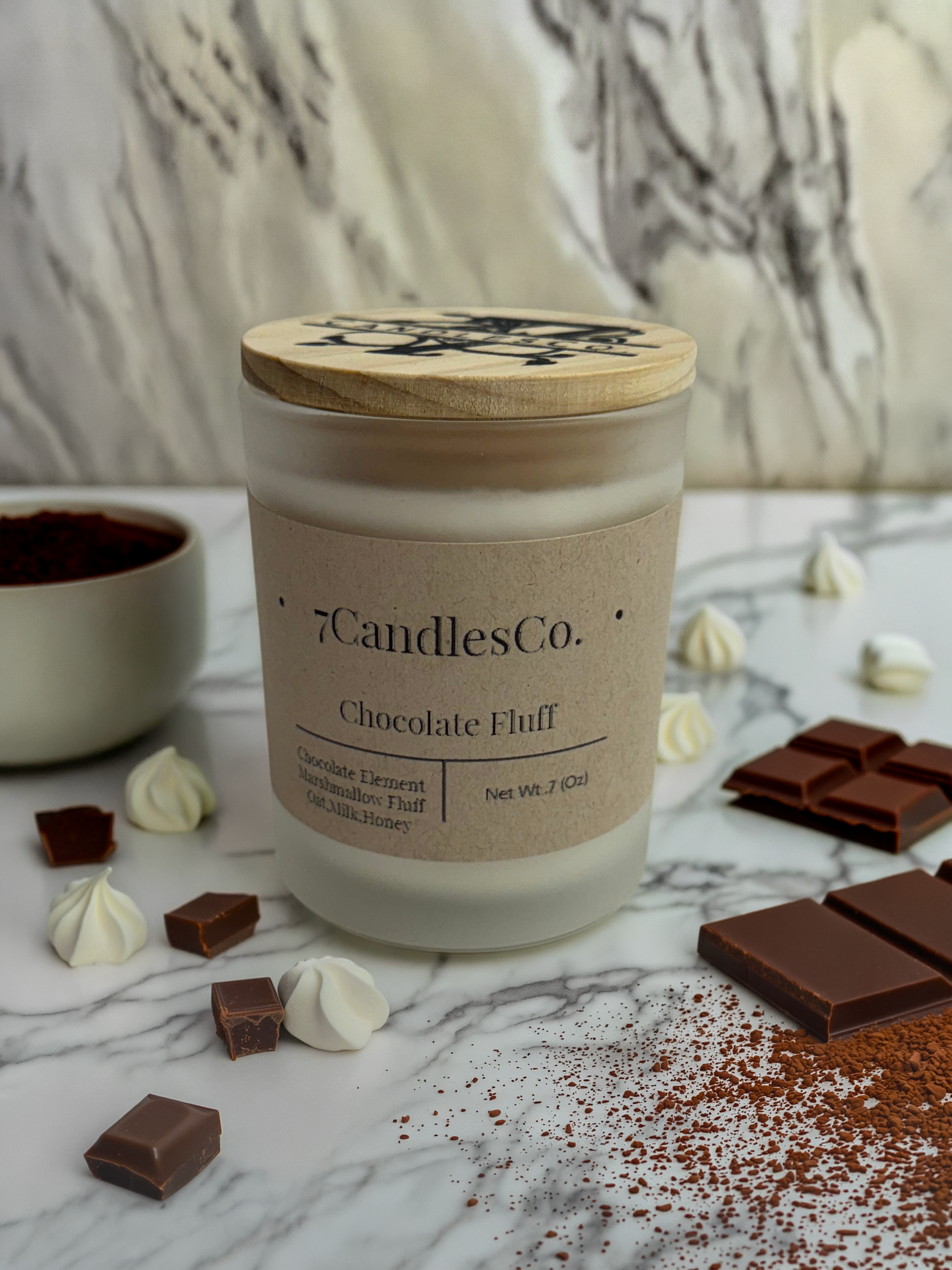 Chocolate Fluff  – 7oz Soy Candle
