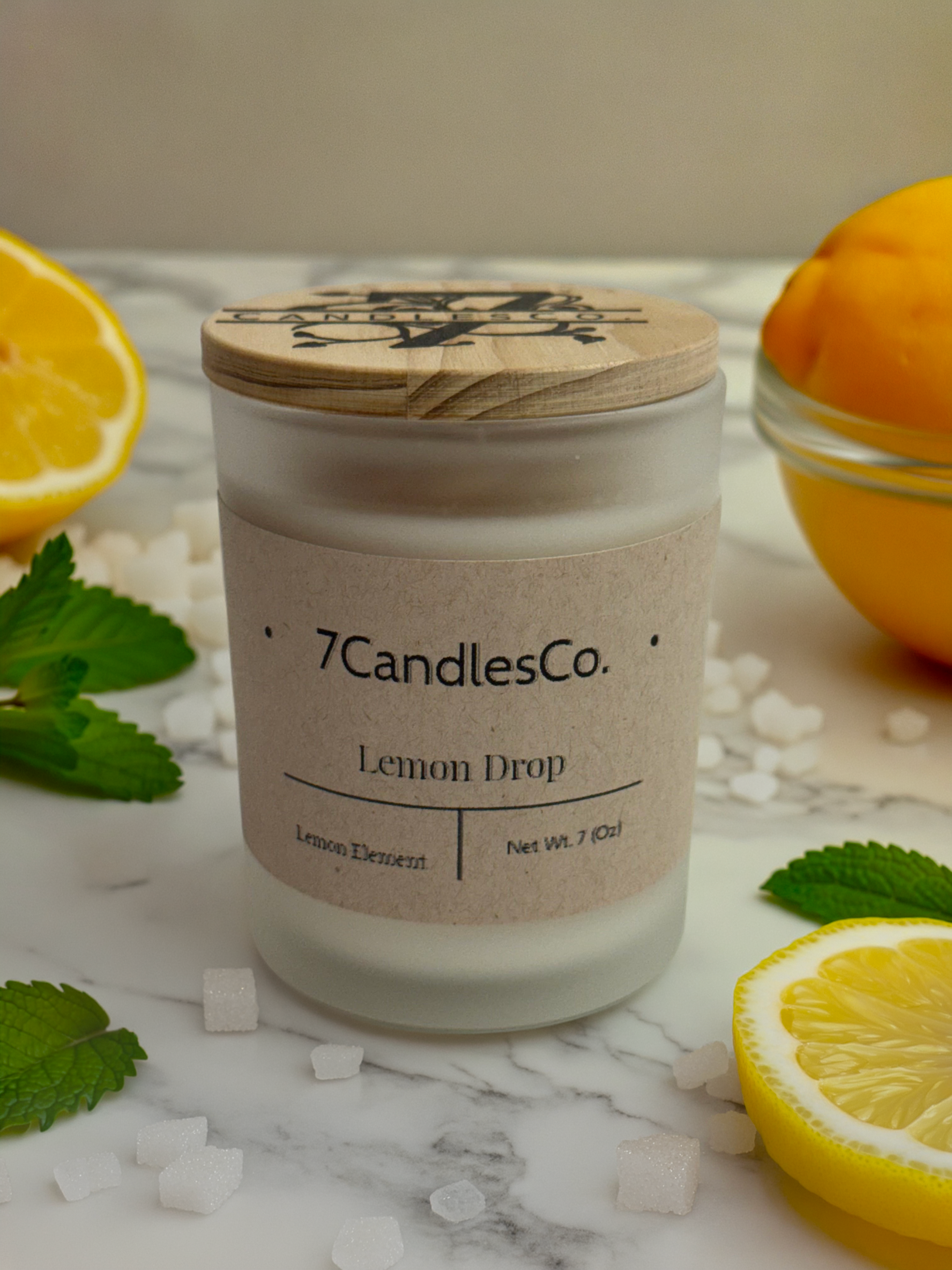 Lemon Drop – 7oz Soy Candle