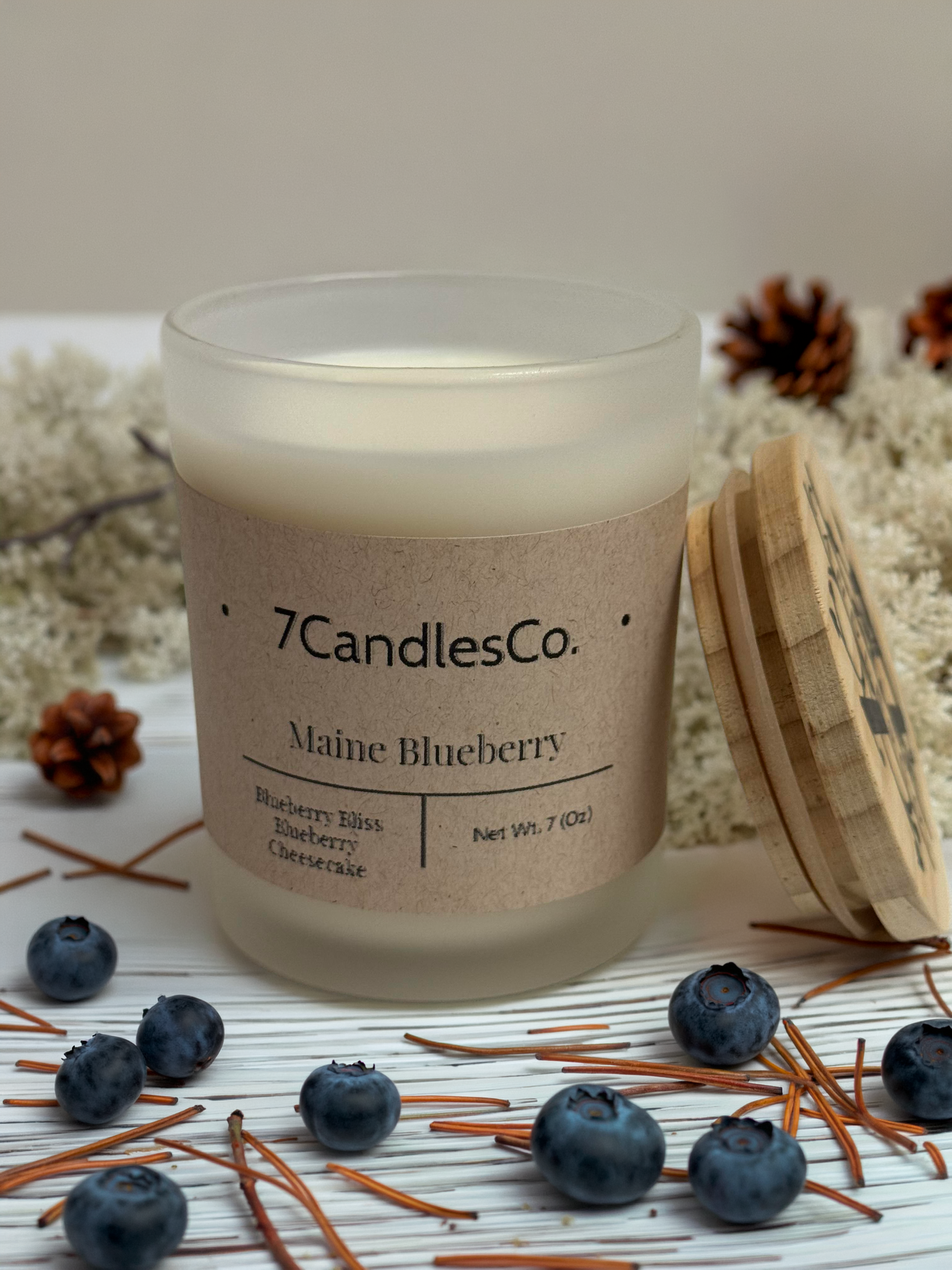 Maine Blueberry – 7oz Soy Candle