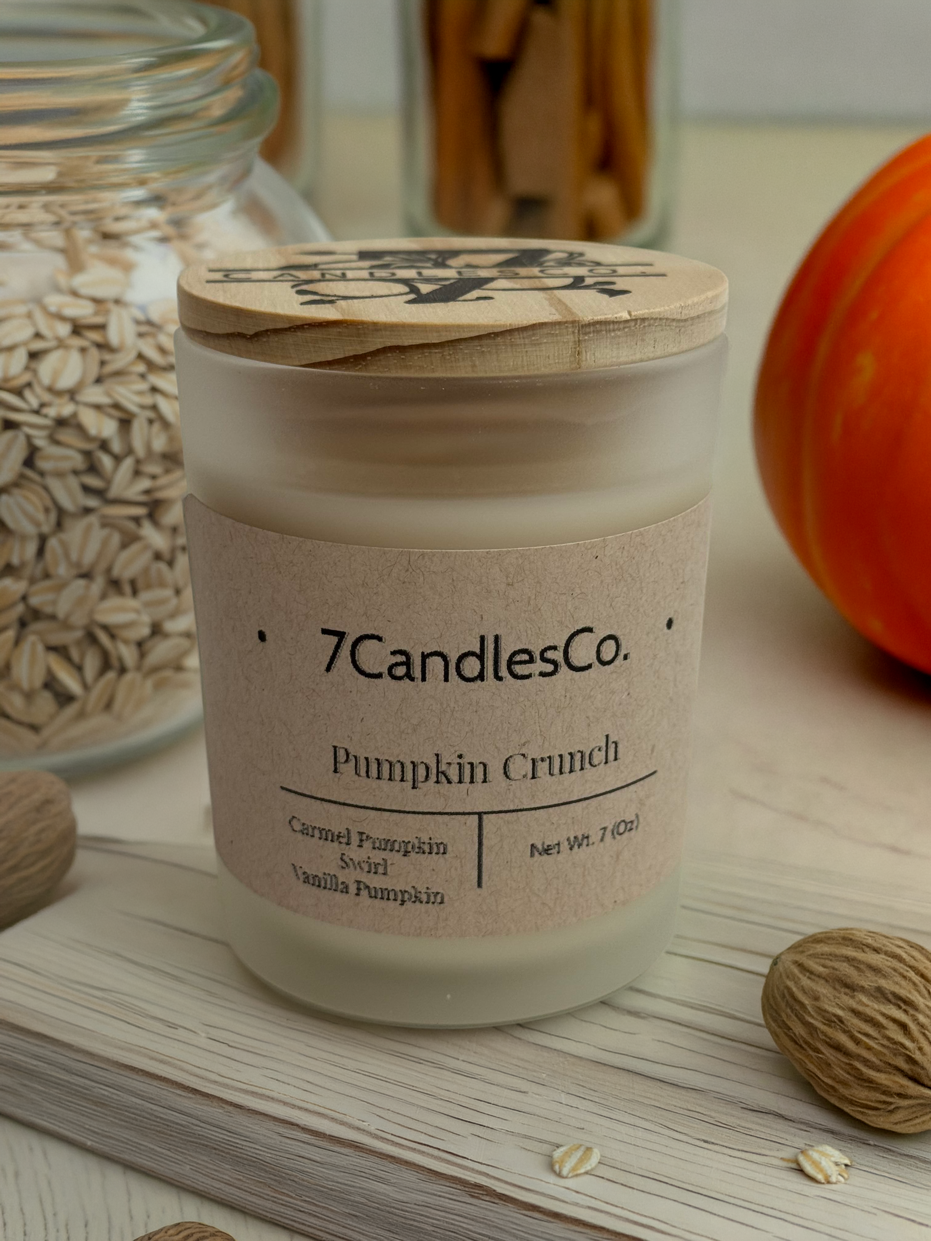 Pumpkin Crunch – 7oz Soy Candle
