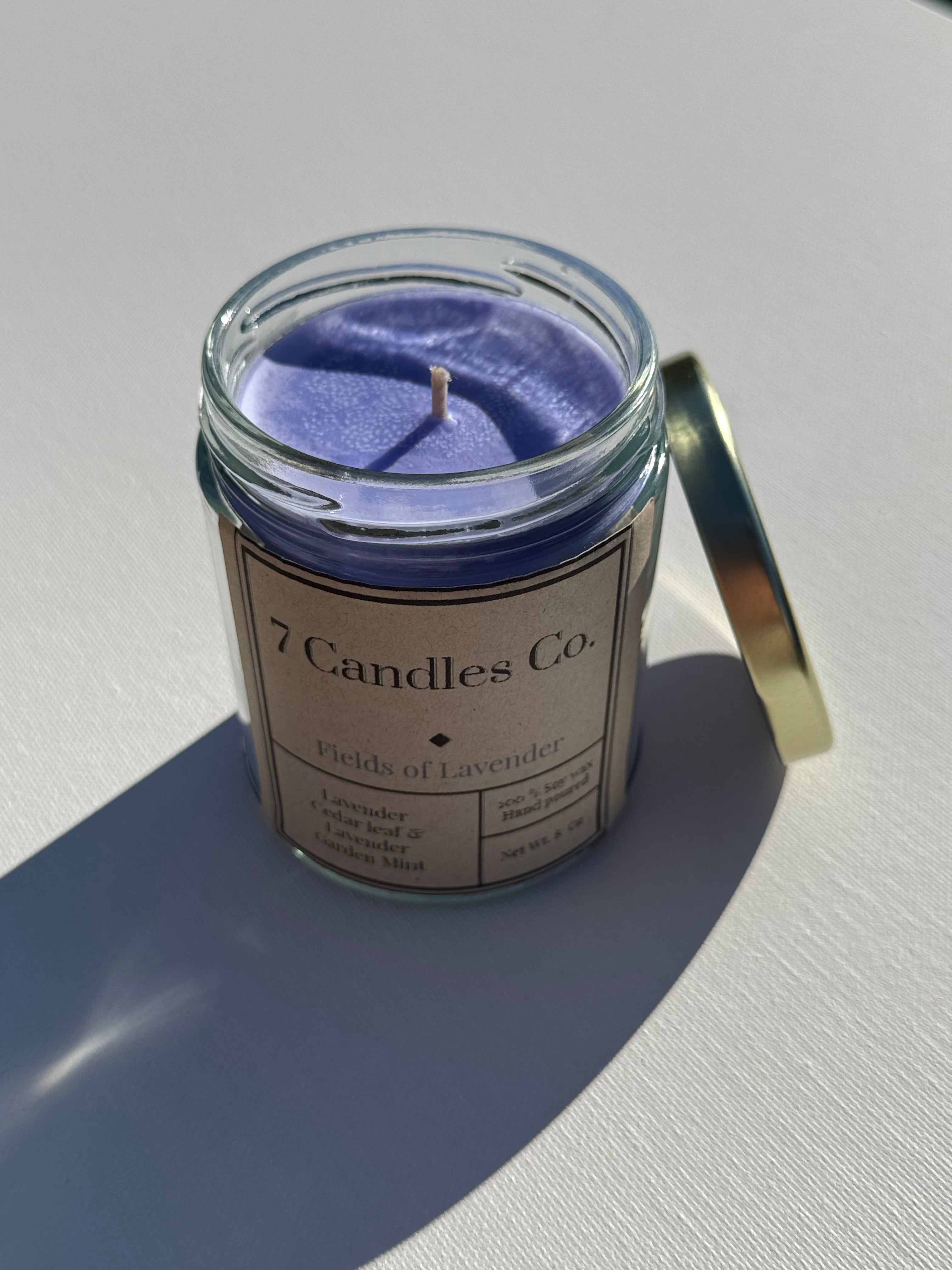 Fields of Lavender – 8oz Soy Candle (Limited - Old Stock)