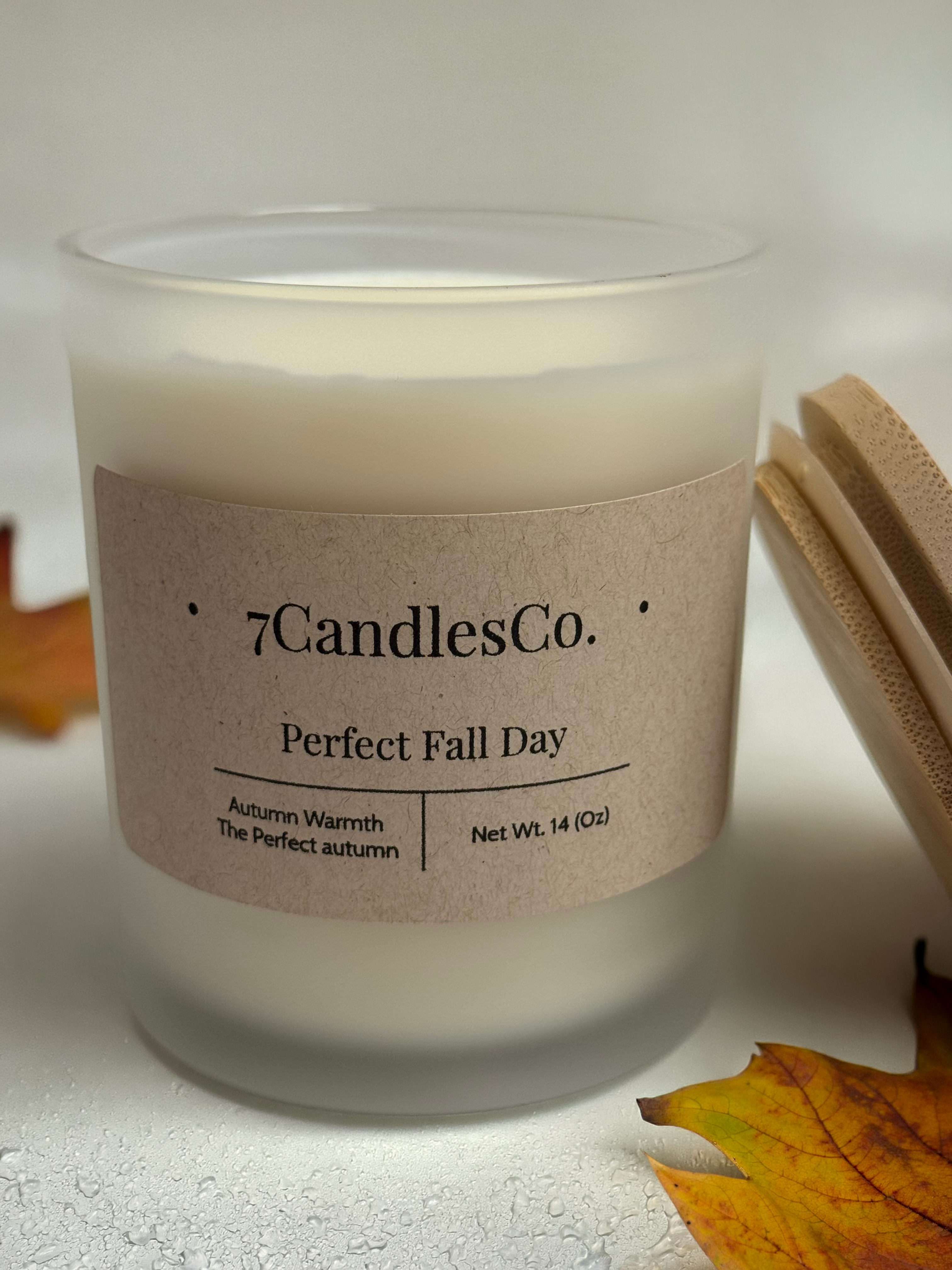 Perfect Fall Day - 14oz Soy Candle